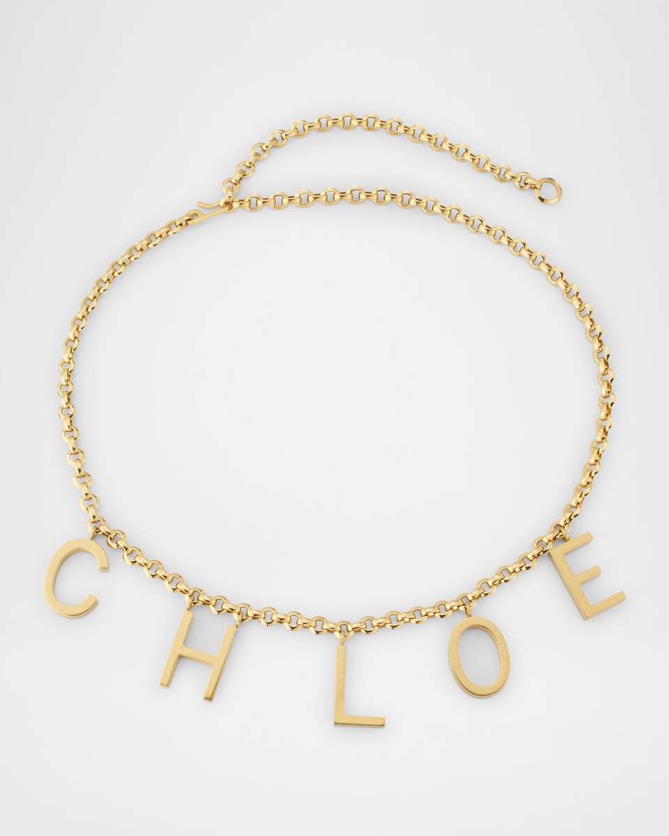 Logo Letters Belt
